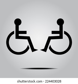 Wheelchair Handicap Icon