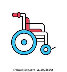 Rollstuhl-Symbol sauber und moderne Vektorgrafik