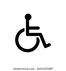 Wheelchair icon representing accessibility support