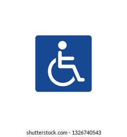 wheelchair icon template
