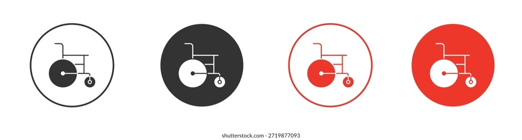 Wheelchair icon. web vector design