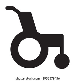 wheelchair Isolated Vector icon which can be easily modified or edit
