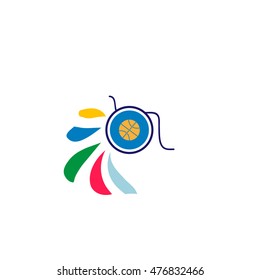 Wheelchair . logo Vector