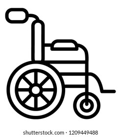 Wheelchair a mobility aid for disabled