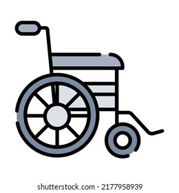 wheelchair Modern concepts design, vector illustration