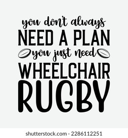 Wheelchair Rugby Men Women Kids Funny