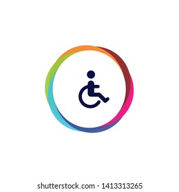 Wheelchair - Vector App Icon