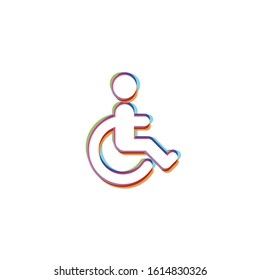 Wheelchair - Vector App Icon