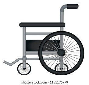 Wheelchair vector icon