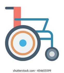 Wheelchair Vector Icon