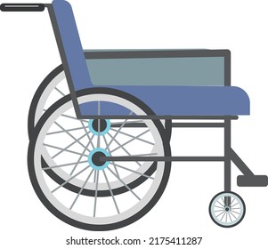 Wheelchair vector illustration. isolated icon	
