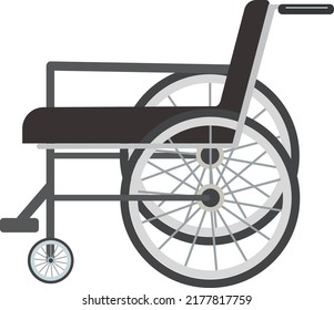 Wheelchair vector illustration. isolated icon