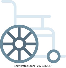 wheelchair  Vector illustration on a transparent background. Premium quality symmbols. Glyphs vector icons for concept and graphic design. 

