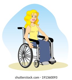 wheelchair woman 