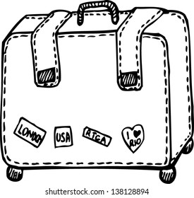 A Wheeled Suitcase