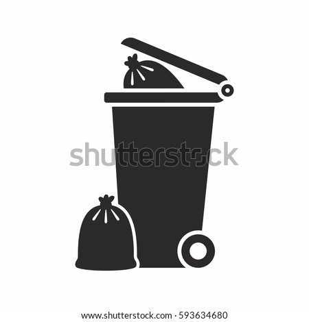 Wheelie bin icon