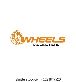 Wheels Logo Design