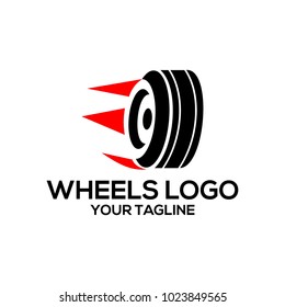 Wheels Logo Design Stock Vector (Royalty Free) 1023849565 | Shutterstock