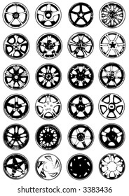 wheels vector