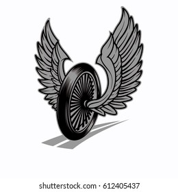 whell disk icon illustration isolated sign symbol