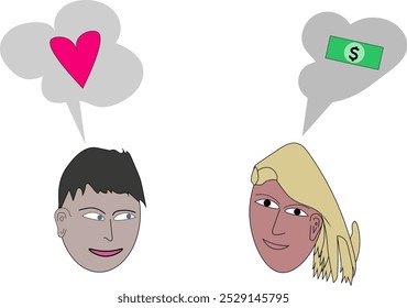 when a girl and boy met - Powered by Shutterstock - Get 15% off with code: PIKWIZARD15