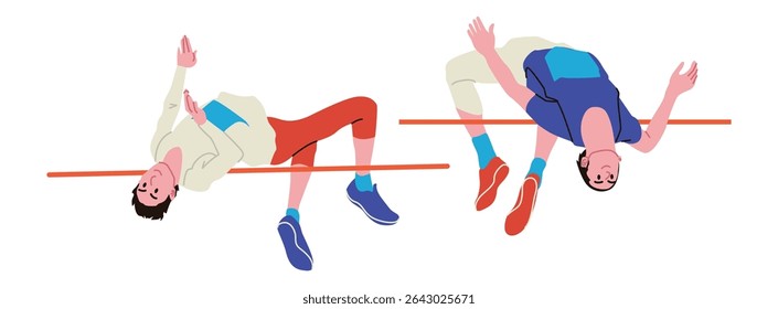 When people do a dive, they will spin in the air and then land on the other side.
