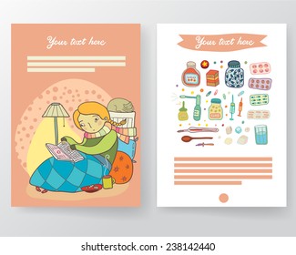 When you have a cold brochure.