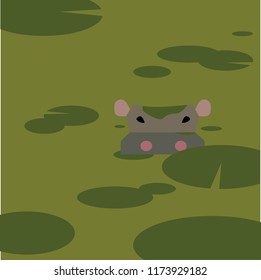 Where Animals Hide  / vector /illus