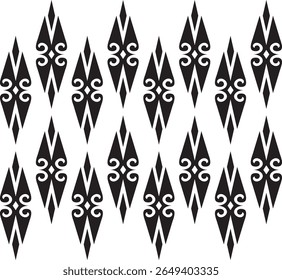 Where math meets art – this pattern fuses geometric repetition with softened curves for a design that’s both orderly and emotional. Great for tech-meets-humanity themes, websites, brochures, and packa
