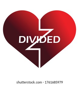 Donde hay un corazón dividido, hay coraje y dolor de corazón. Archivo organizado para una edición sencilla.