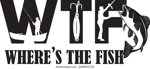 Onde está o peixe, Bass Fishing, isca pesca