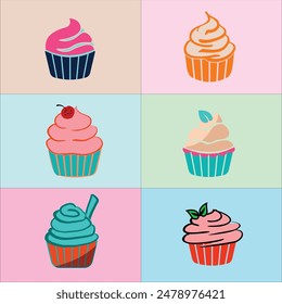 Whether you’re designing for bakery websites, party invitations, or food blogs, these icons add a dash of sweetness to your creative projects.