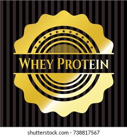 Whey Protein gold emblem