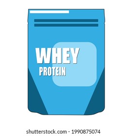 Whey Protein Powder Bag Fitness