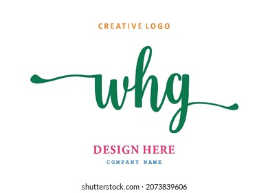WHG lettering logo is simple, easy to understand and authoritative