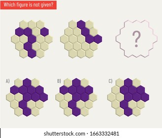 Which figure is not given? Solve the puzzle. Intelligence question, visual intelligence