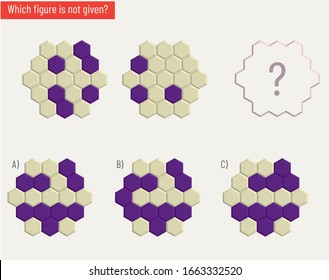 Which figure is not given? Solve the puzzle. Intelligence question, visual intelligence