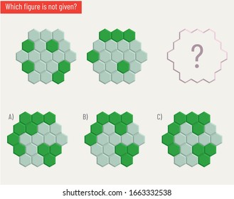 Which figure is not given? Solve the puzzle. Intelligence question, visual intelligence