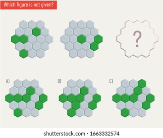 Which figure is not given? Solve the puzzle. Intelligence question, visual intelligence