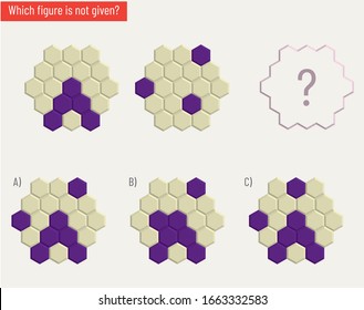 Which figure is not given? Solve the puzzle. Intelligence question, visual intelligence