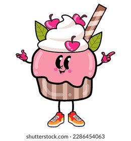 Whimsical and Adorable Cartoon Character Illustration