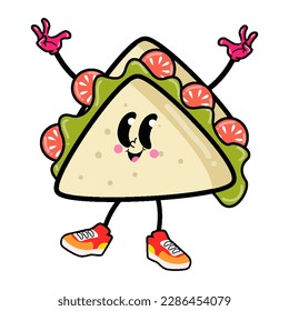 Whimsical and Adorable Cartoon Character Illustration