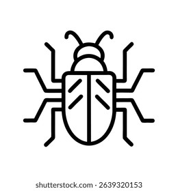 Whimsical Bug Clipart Vector Illustration