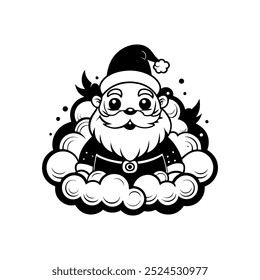 Whimsical Christmas Vector Art design 