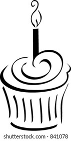 Whimsical Cupcake