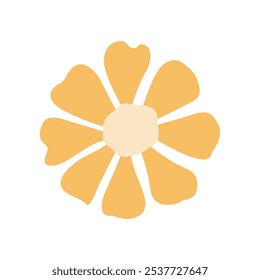 Whimsical Daisy Flower Vector Clip Art for Magical Creations