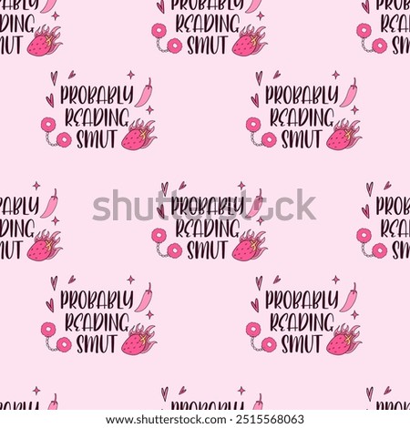 A whimsical design with smut reading patterns, ideal for various uses and occasions