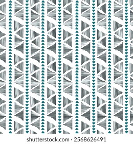 Whimsical floral pattern design on white background