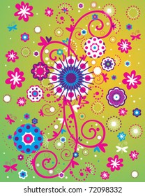 Whimsical Flower Design