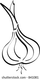 Whimsical Garlic